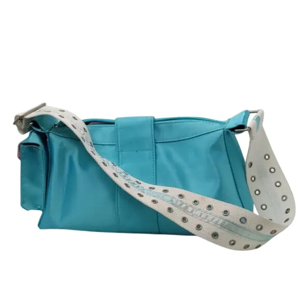VIntage Y2K Blue Belt shoulder bag